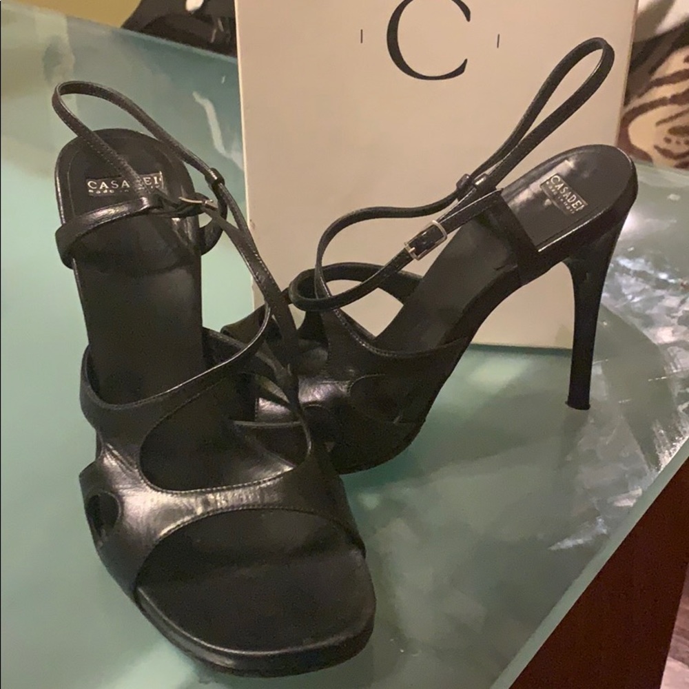 Casadei Black High Heels